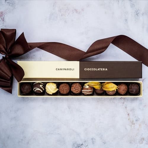 Bar of 10 mixed pralines