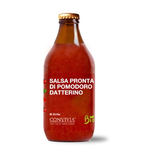 Salsa pronta di pomodoro datterino biologico 330g
