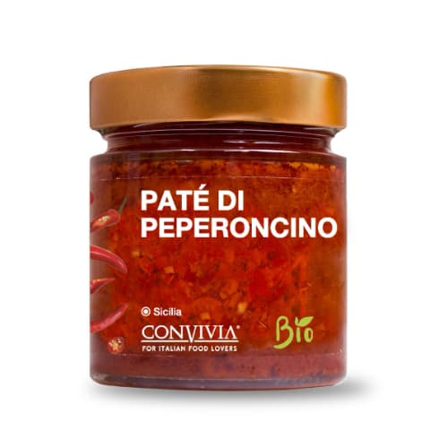 Paté di peperoncino bio 190g