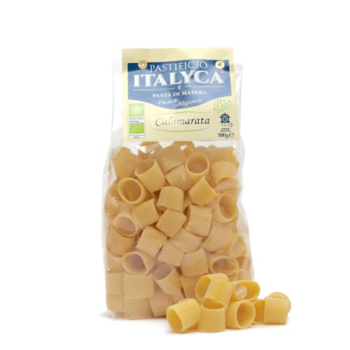CALAMARATA PASTA ARTIGIANALE BIOLOGICA 100% ITALIA