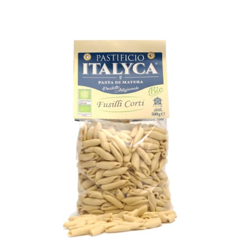 FUSILLI CORTI ITALYCAPASTA ARTIGIANALE BIO 100% ITALIA 500G