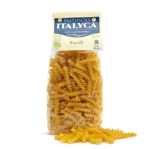 FUSILLI ITALYCA PASTA ARTIGIANALE BIOLOGICA 100% ITALIA 500G