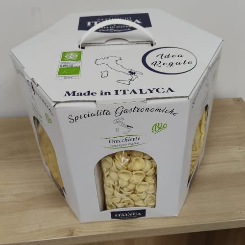 IDEA REGALO PASTA ARTIGIANALE BIOLOGICA ITALIANA PASTIFICIO ITALYCA 3KG
