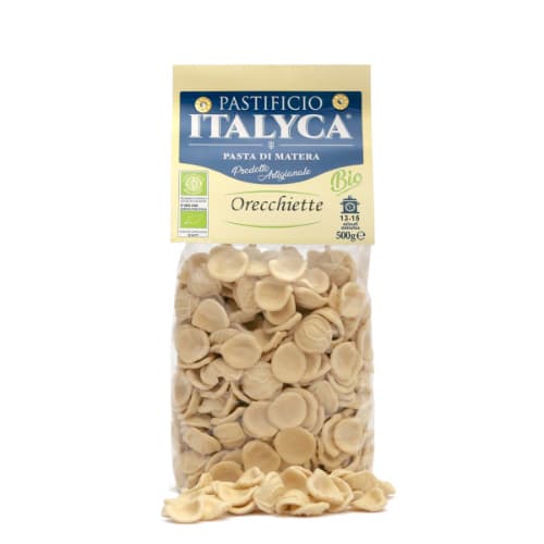 ORECCHIETTE ITALYCA PASTA ARTIGIANALE BIOLOGICA 100% ITALIA 500G