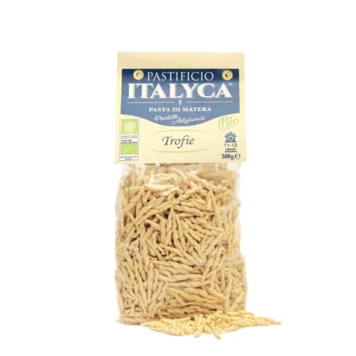 TROFIE ITALYCA 500g PASTA ARTIGIANALE BIOLOGICA 100% ITALIA
